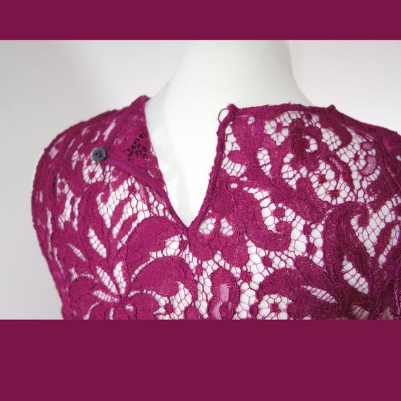 Dolce & Gabbana Pink Lace Top - Size 44 (US M) - Picture 14 of 16